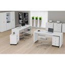 Ver imagem 4 de Mesa Secretária Escritório ME4109 Amêndoa - Tecno Mobili