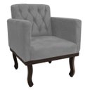 Ver imagem 4 de Kit Diva Recamier Diana 160cm Lado Direito e 01 Poltrona Classic Suede - Doce Sonho Móveis RECAMIER 