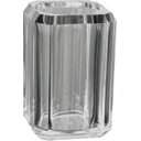 Ver imagem 1 de Porta Escova Listras Eve Clear Cinza Mimo