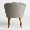 Ver imagem 3 de Cadeira Poltrona Pétala Sala Estar Penteadeira e Salão:cinza