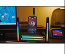 Ver imagem 4 de Fita Barra de Led Rítmica Rgb Captação por Voz Som Luz Inteligente Cor Preto