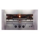 Ver imagem 3 de Churrasqueira e Forno de Pizza a Gás Glp Embutir 48 X 77 Cm Inox Não Faz Fumaça - Hope