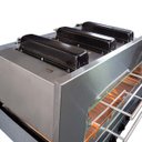 Ver imagem 6 de Churrasqueira e Forno de Pizza a Gás Glp Embutir 48 X 77 Cm Inox Não Faz Fumaça - Hope