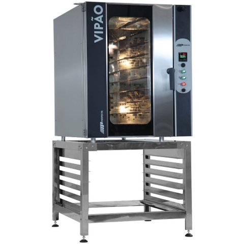 Forno Turbo Vipão 1.9 Elétrico para 9 Assadeiras 40x80 Perfecta 220V