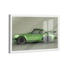 Quadro Porsche 911 Verde Metálico Lado -- Br Artes - 1