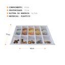 Ver imagem 4 de Bandeja Porta Notas e Moedas 40 X 31cm (5 Divisórias) - Branca