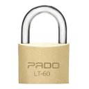 Ver imagem 1 de Cadeado Pado Latão Lt 60 Mm 2 Chaves Maciço Não Enferruja