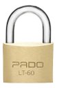 Ver imagem 1 de Cadeado Pado Latão Lt 60 Mm 2 Chaves Maciço Não Enferruja