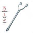Ver imagem 4 de Kit 2 Chave de Registro para Botijão de Gás Regulador Abre Válvula de Ferro