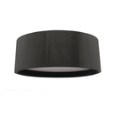 Ver imagem 1 de Plafon Redondo Madeira Preto 30cm - Preto