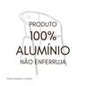 Bancada para Espaço Gourmet Alumínio Relevance CH100:Terracota - 5