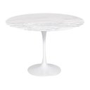 Ver imagem 2 de Conjunto Mesa Saarinen Redonda Espirito Santo 107cm + 4 Cadeiras Eames DSW - Branca