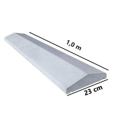 Forma de Aço para Chapéu Acabamento para Muros 23x1,0m - 5