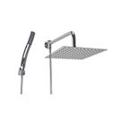 Ver imagem 1 de Ducha Chuveiro Inox 304 25 Cm Ducha Manual Abs C/ Trava