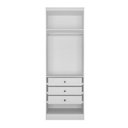 Ver imagem 6 de Guarda-Roupa Modulado de Canto Oblíquo 5 Portas 6 Gavetas 100% MDF Cairo