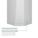 Ver imagem 5 de Guarda-Roupa Modulado de Canto Oblíquo 5 Portas 6 Gavetas 100% MDF Cairo Branco/Neve
