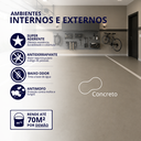 Ver imagem 2 de Tinta Acrílica Premium Piso Fosca Cor Concreto 3,6L Antimofo Baixo Odor Durín