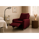 Ver imagem 2 de Poltrona Reclinável Lefranbox Apolo Suede