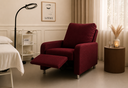 Ver imagem 2 de Poltrona Reclinável Lefranbox Apolo Suede