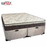 Cama Box Baú Queen Suede Bipartido + Colchão Elegance Ortopédico Espuma D33 Extra Firme 63x158x198 B - 6