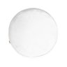 Puff Banqueta Catar Luxo Decorativo - Branco Corino - 3