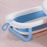 Banheira para Bebê Retrátil 30l 74x45x16cm Azul - 2