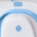 Ver imagem 4 de Banheira para Bebê Retrátil 30l 74x45x16cm Azul