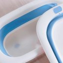 Ver imagem 5 de Banheira para Bebê Retrátil 30l 74x45x16cm Azul