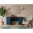 Ver imagem 2 de Escrivaninha Linz 6 Gavetas 80 X 176 X 50 Cm (a X L X P)