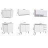 Cozinha Completa Modulada de Canto Athena 10 Módulos Branco - 6