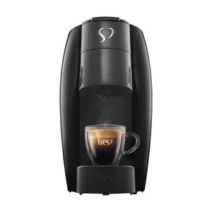Cafeteira Elétrica Automática Espresso 3 Corações LOV Preta - 220V