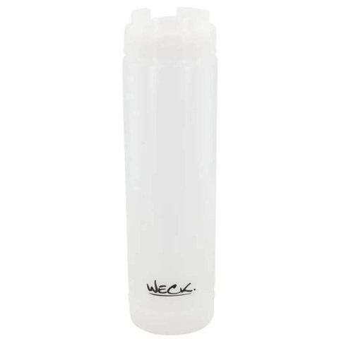 Kit 5 Bisnagas Invertida 710ml Weck Molhos Buffets Profissional Hambúrgueres Lanchonetes