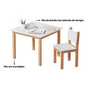 Ver imagem 3 de Mesinha Infantil em Madeira Maciça Isa com 1 Cadeirinha para Atividades