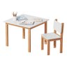 Mesinha Infantil em Madeira Maciça Isa com 1 Cadeirinha para Atividades - 2