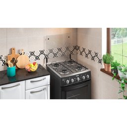 Fogão de Piso com Acendimento Manual Star Clean 4 Bocas Itatiaia - 2 Fogão de Piso com Acendimento Manual Star Clean 4 Bocas Itatiaia - 2