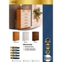 Ver imagem 5 de Cômoda Gaveteiro New Espanha 7 Gavetas - Benetil Cinamomo