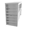 Organizador com Baús e Porta Carrinhos Alexis 100% Mdf Woodcore - 6