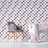 Papel de Parede Corações 4 Arte Desatque 1,50 Metros - 1