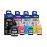 Kit 4 Refil de Tinta Brother D60 / 5001 Original 4x Cores para Mfc-t800w Btd60bk e Bt5001 - 1