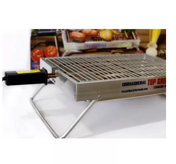 Churrasqueira Elétrica Aluminio Top Grill 1 - 220v - 2