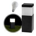 Ver imagem 4 de Poste Balizador Preto 20cm para Jardim em Alumínio + LED Branco Frio ST2791