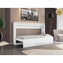 Ver imagem 2 de Cama Dobrável Solteiro Branco com Colchão - Framar Móveis