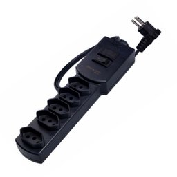 Filtro de Linha Margirius 1,0m 5 postos Preto - 1