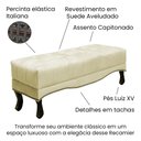 Ver imagem 7 de Puff Recamier Retro Vic 160cm Suede 1100 Ezz 1100