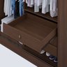 Guarda--roupa Solteiro 100% Mdf 4 Portas 3 Gavetas Paris Plus - 12