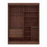Guarda--roupa Solteiro 100% Mdf 4 Portas 3 Gavetas Paris Plus - 4