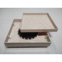 Ver imagem 3 de Ralo Oculto 15x15 Invisivel para Piso Porcelanato Bege