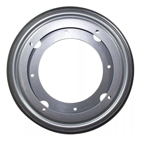Placa Rodízio para Prato Giratório em Aço Zincado 203mm