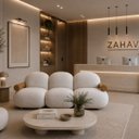 Ver imagem 3 de Sofá Leaf 250 cm 3 Lugares Orgânico Luxo Sala de Estar:Bouclê Cinza
