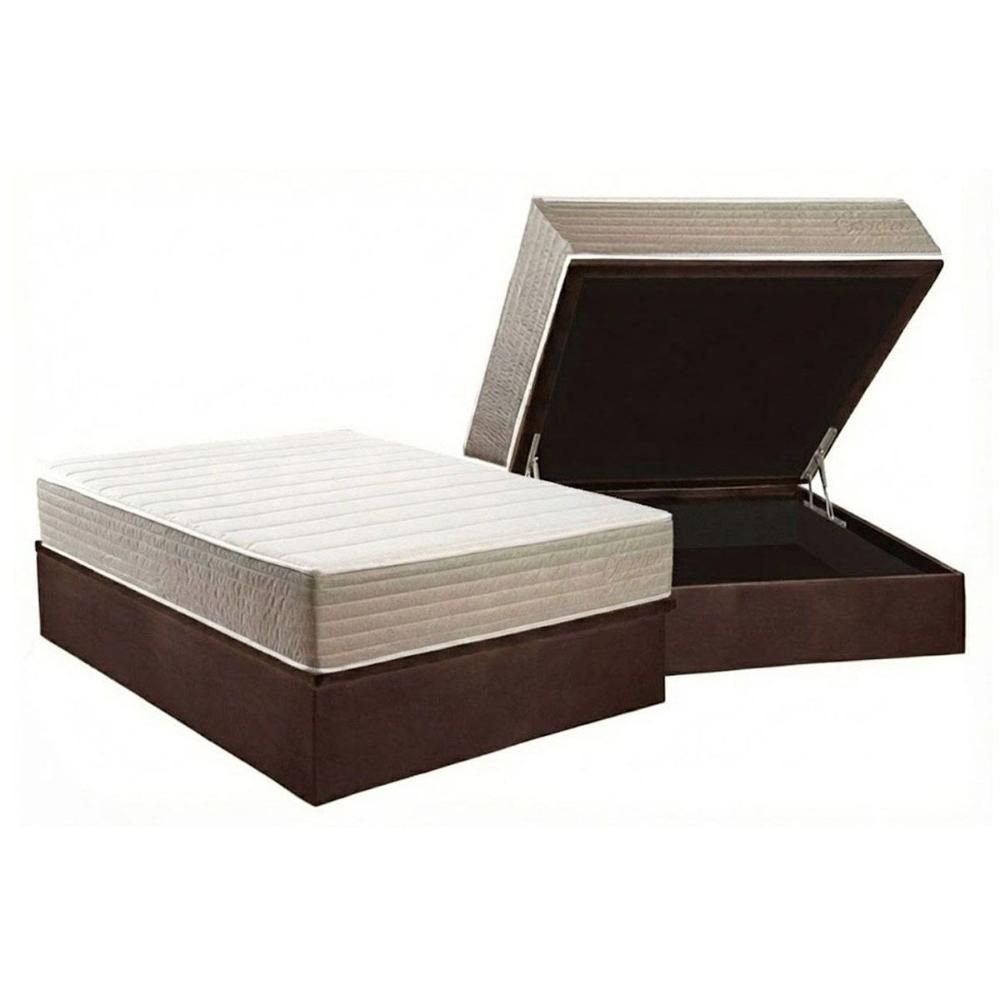 Cama Box Baú Novo + Colchão Ortopédico Kappesberg D33 Anatômico Carmine + Base Crc Corano Brown é boa?